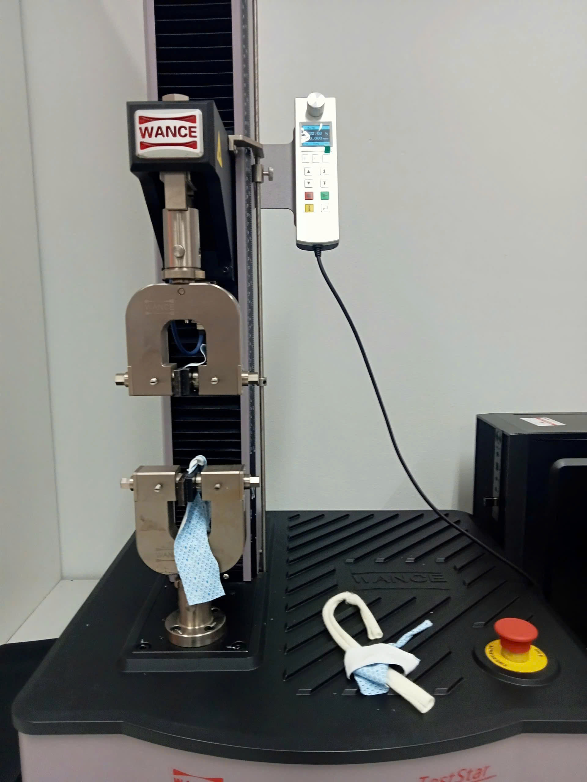 Ngàm kẹp kiểm tra xé vải ISO 13937-2